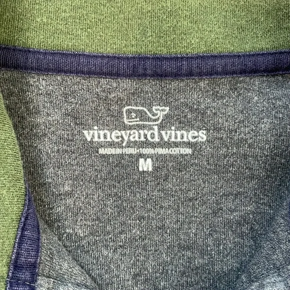 Men’s Vineyard Vines Quarter Zip Pullover. Size Medium. Excellent Condition. - Picture 5 of 16